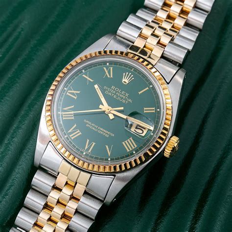 rolex green stone dial|Rolex datejust 36mm green.